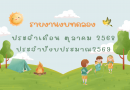 รายงานงบทดลองประจำเดือน ตุลาคม 2568