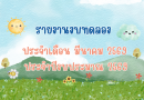 รายงานงบทดลองประจำเดือน มีนาคม 2569
